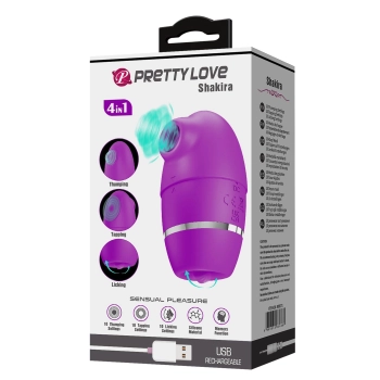 Stymulator łechtaczki Pretty Love Shakira silikonowy USB