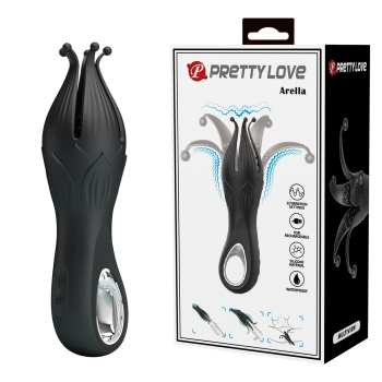 Trener penisa ośmiornica Pretty Love Arella 12 wibracji USB