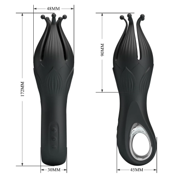 Trener penisa ośmiornica Pretty Love Arella 12 wibracji USB