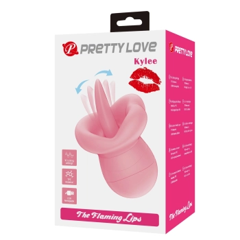 Stymulator liżący Pretty Love Kylee 10 trybów USB TPE
