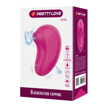 Pretty Love Arila Silikonowy Wibrator Ssący na Łechtaczkę