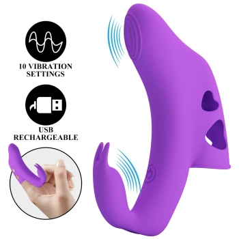 Wibrator palcowy Yenna Honey Finger Pretty Love 10 wibracji