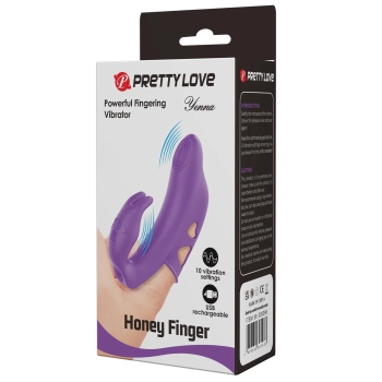 Wibrator palcowy Yenna Honey Finger Pretty Love 10 wibracji