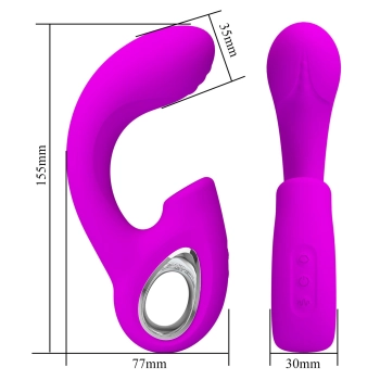 Stymulator łechtaczki Sibel Pretty Love silikonowy USB