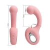 Stymulator łechtaczki z lizaniem Pretty Love Erynnyes silikonowy USB