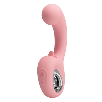 Stymulator łechtaczki z lizaniem Pretty Love Erynnyes silikonowy USB
