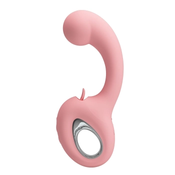 Stymulator łechtaczki z lizaniem Pretty Love Erynnyes silikonowy USB
