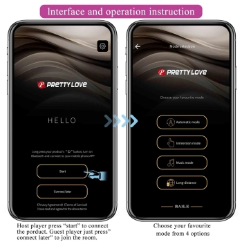 Pretty Love Dora - App Controlled Couple’s Vibrator