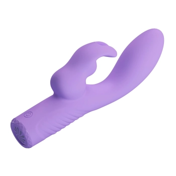 Silikonowy wibrator króliczek Pretty Love Elivia 10 funkcyjny punkt G USB