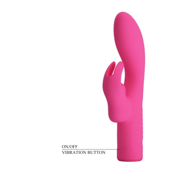 Wibrator króliczek Pretty Love Elivia 10 trybów punktu G silikonowy USB