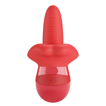 Stymulator łechtaczki z ruchem języka Pretty Love Obelia USB