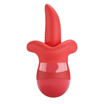 Stymulator łechtaczki z ruchem języka Pretty Love Obelia USB