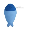Mini stymulator łechtaczki Pretty Love Dolphin niebieski silikonowy