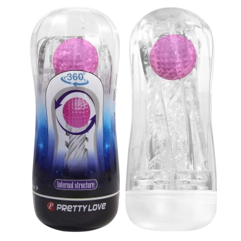 Masturbator próżniowy Pretty Love TPE wodoodporny