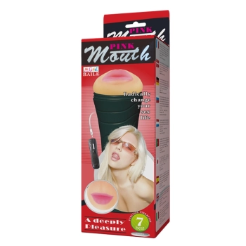 Masturbator Baile różowy z 7 funkcjami wibracji
