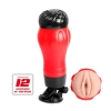 Masturbator wibrujący Crazy Bull Flora 12 funkcji 28 cm