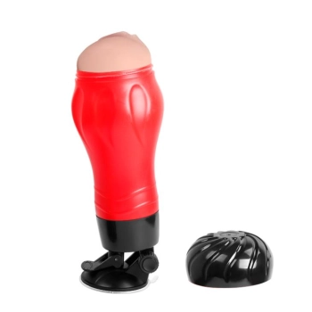 Masturbator wibrujący Crazy Bull Flora 12 funkcji 28 cm