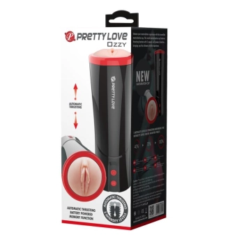 Masturbator z wibracją Pretty Love Ozzy cielisty