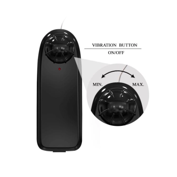 Masturbator Baile Little Butt z wibracją 14 cm na baterie AA