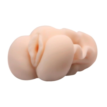 Masturbator waginalny 3D Baile z wibrującym jajkiem TPR