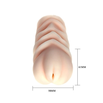 Masturbator wagina 3D Baile z wibrującym jajkiem