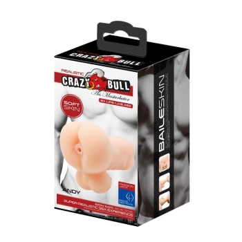 Masturbator TPR Crazy Bull Andy cielisty wodoodporny