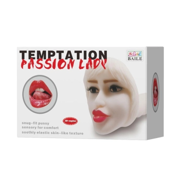 Masturbator z wibracją Temptation Passion Lady Baile
