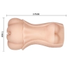 Masturbator 3D Vagina Crazy Bull z lubrykantem wodnym