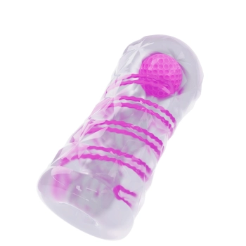 Masturbator przezroczysty Pretty Love TPR