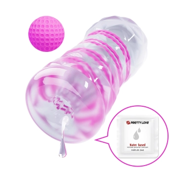 Masturbator przezroczysty Pretty Love TPR