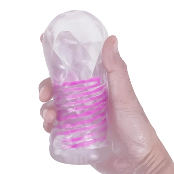 Masturbator przezroczysty Pretty Love TPR