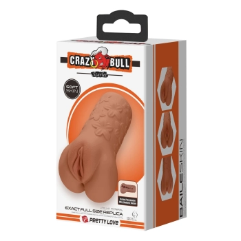 Masturbator TPR Crazy Bull Scarlet wodoodporny