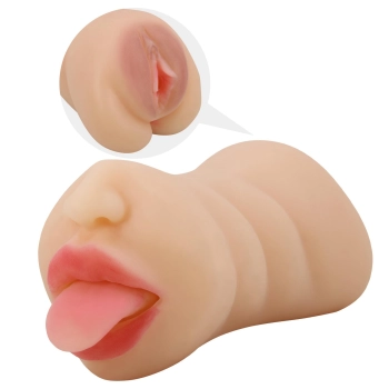 Masturbator dwukanałowy Crazy Bull Sarah TPR