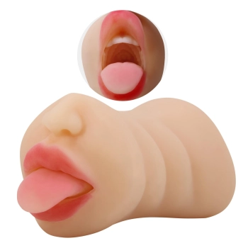 Masturbator dwukanałowy Crazy Bull Sarah TPR