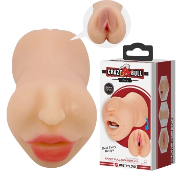 Masturbator realistyczny waginalny Crazy Bull Zoey TPR