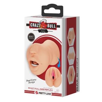 Masturbator realistyczny waginalny Crazy Bull Zoey TPR