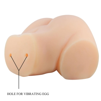 CRAZY BULL - Emilia, Vibration Double holes  TPR ABS