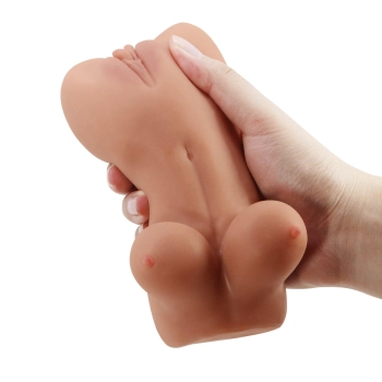 HANNAH, Double-entry masturbators realistic vagina or anus