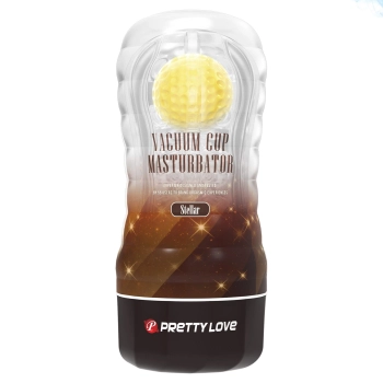 PRETTY LOVE - VACUUM CUP MASTURBATOR Stellar ABS TPR