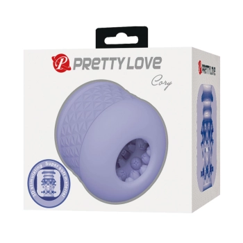 Masturbator dwustronny ultramiękkiego materiału Pretty Love Cary