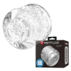 Przezroczysty dwustronny masturbator Pretty Love Crystle