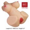 Hiperrealistyczny masturbator waginalno-analny Crazy Bull Emma
