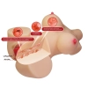 Hiperrealistyczny masturbator waginalno-analny Crazy Bull Emma