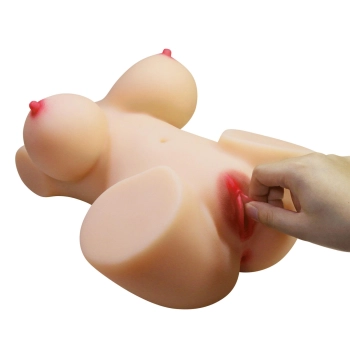 Hiperrealistyczny masturbator waginalno-analny Crazy Bull Emma
