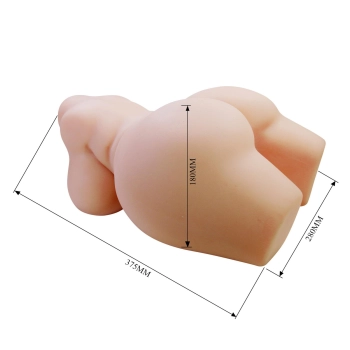 Masturbator waginalno analny Crazy Bull Grace TPR 37 5 cm