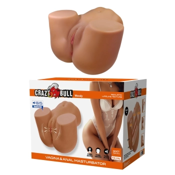 Masturbator realistyczny Crazy Bull Wendy z wibracją 34 cm