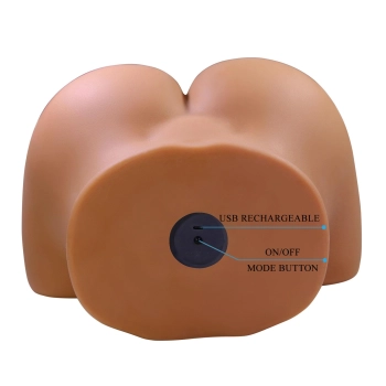 Masturbator realistyczny Crazy Bull Wendy z wibracją 34 cm