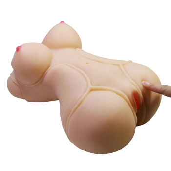 Masturbator waginalny i analny Crazy Bull Diana 37cm