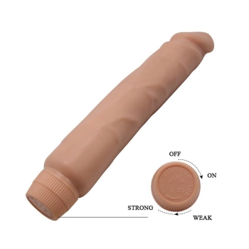 Wibrator realistyczny Baile multispeed miąższowy 25,5 cm