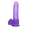 Dildo żelowe realistyczne Baile różowe